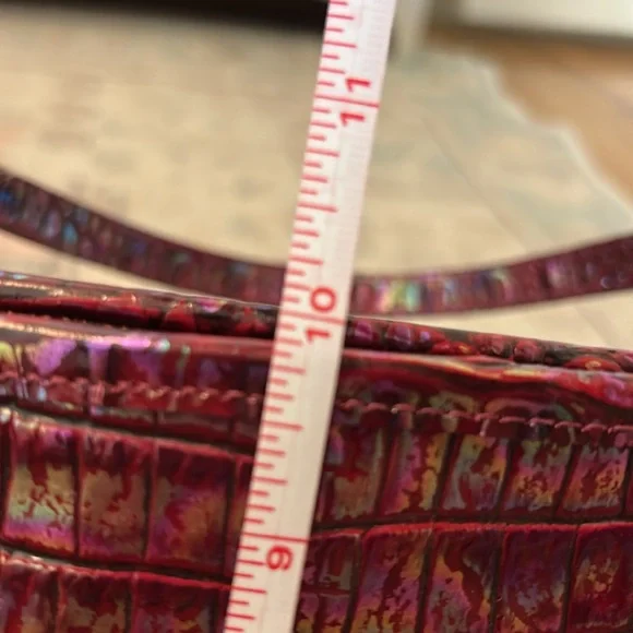 NWT Brahmin Medium Asher Tote in Sangria Melbourne - Picture 14 of 14